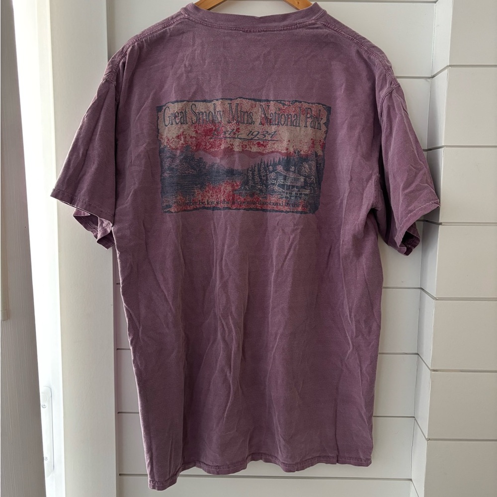Comfort Colors Smoky Mountain National Park Tee